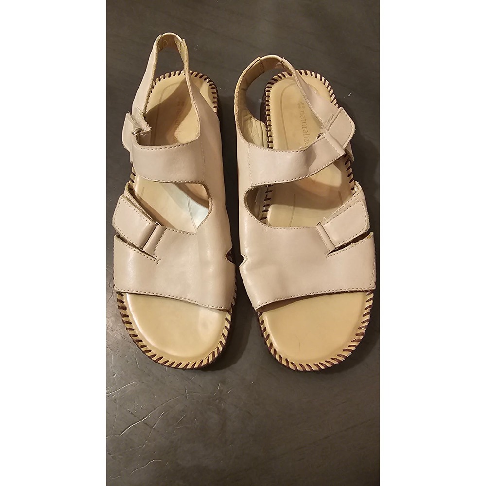 Tan Leather neutralizer size‎ 9 sandals